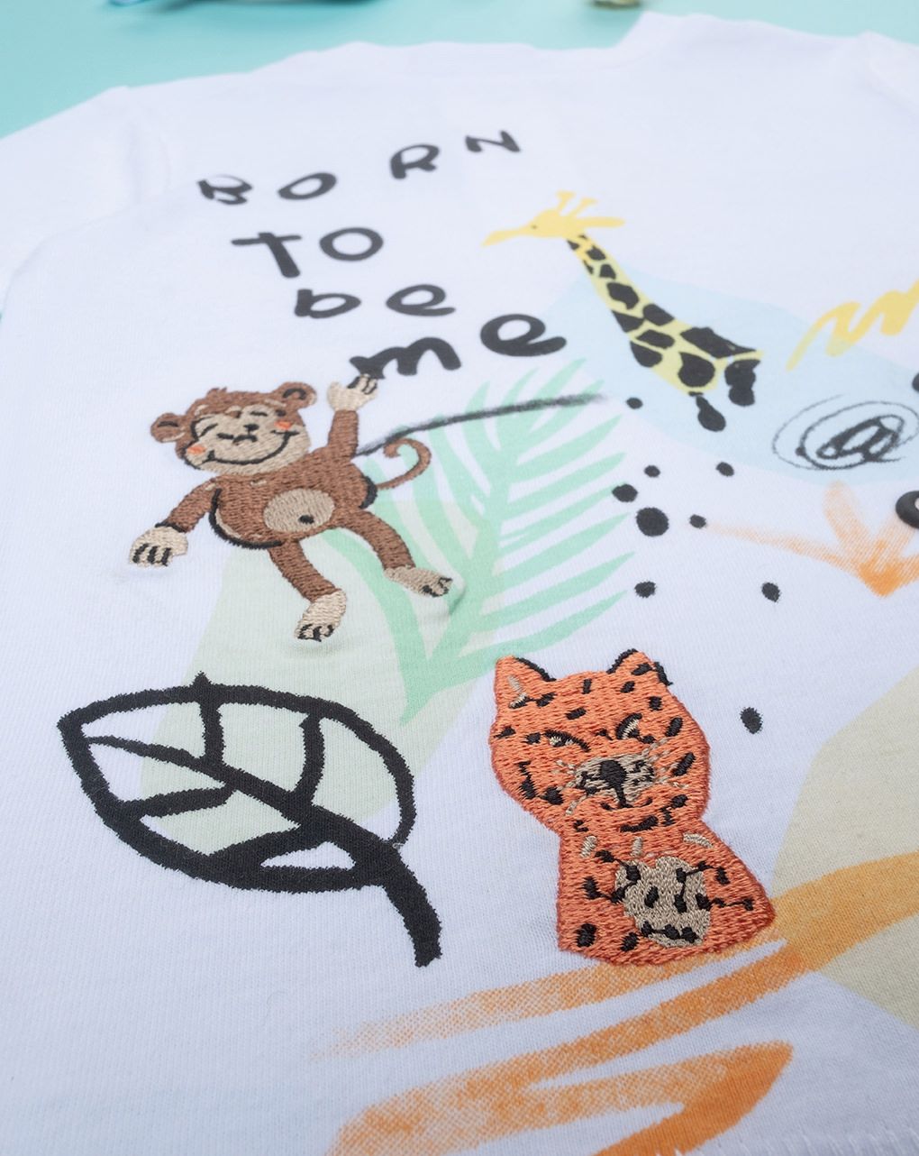 βρεφικό t-shirt λευκό με το mickey για αγόρι - Prénatal