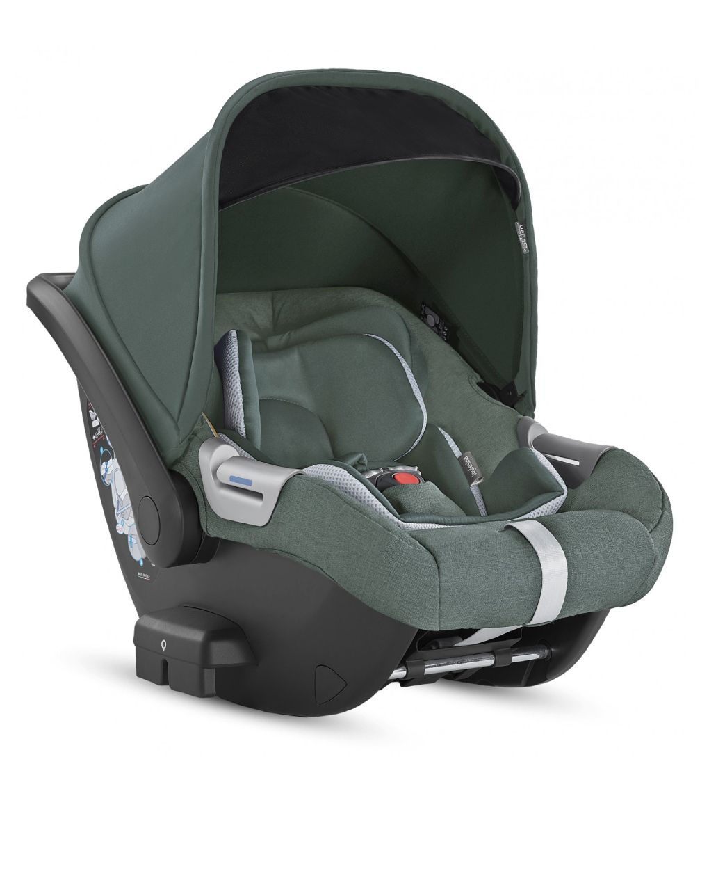 Inglesina κάθισμα αυτοκινήτου darwin infant i-size (40-75cm) aptica neptune greyish - Inglesina