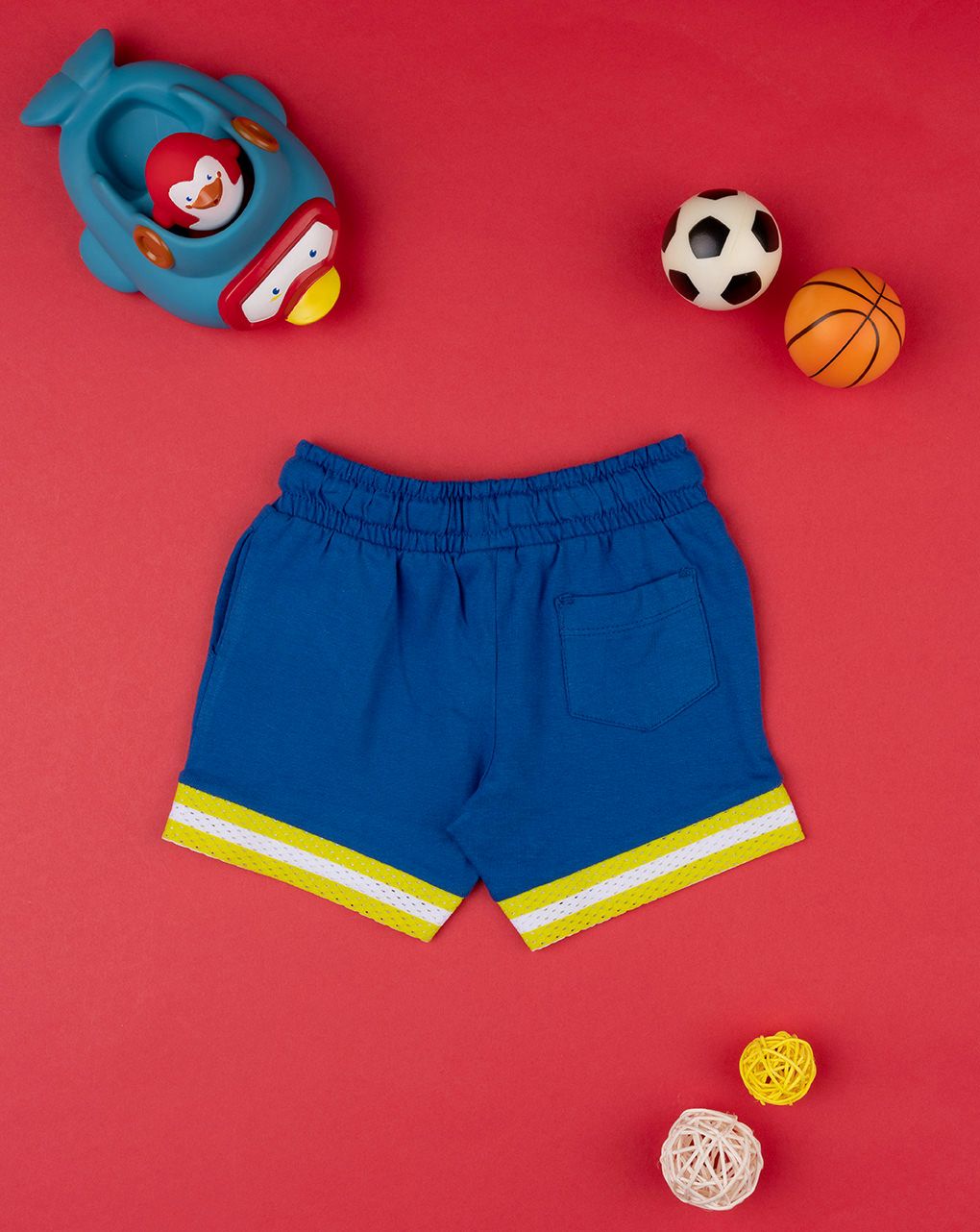 βρεφικό σορτσάκι μπλε 10 για αγόρι - Prénatal