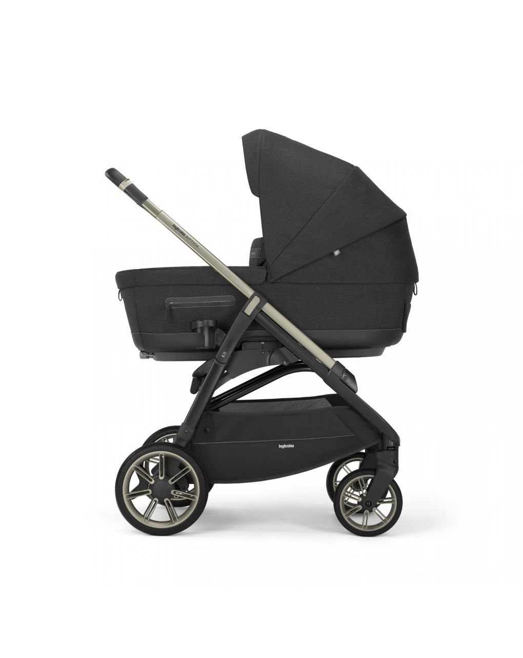 Inglesina σύστημα μετακίνησης duo aptica stroller mystic black - Inglesina