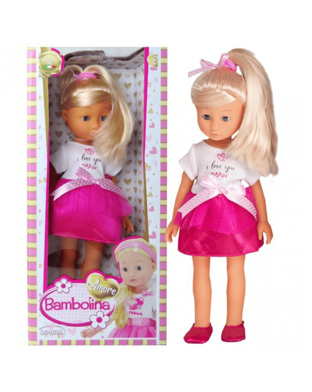 Bambolina amore fashion doll 35εκ. bd1816 - DIMIAN