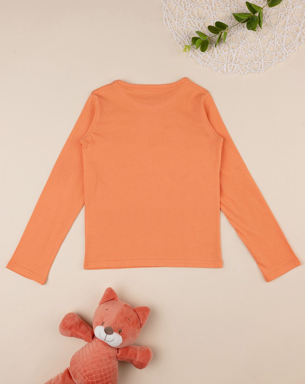 παιδική μπλούζα πορτοκαλί positive για κορίτσι - Prénatal