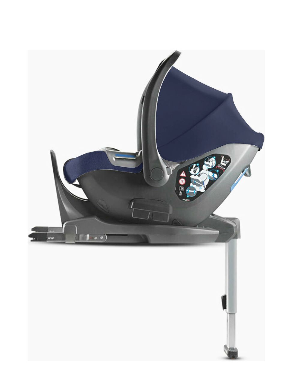 Inglesina κάθισμα αυτοκινήτου darwin infant i-size (40-75cm) aptica portland blue - Inglesina