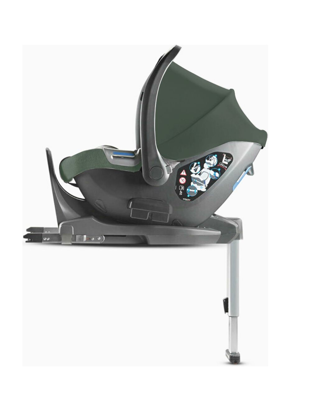 Inglesina κάθισμα αυτοκινήτου darwin infant i-size (40-75cm) aptica neptune greyish - Inglesina