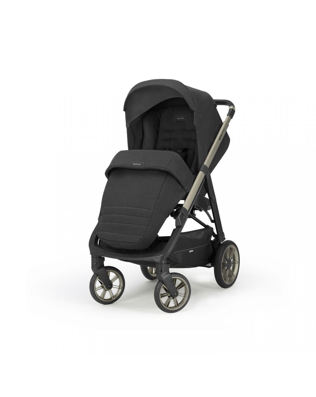 Inglesina σύστημα μετακίνησης duo aptica stroller mystic black - Inglesina