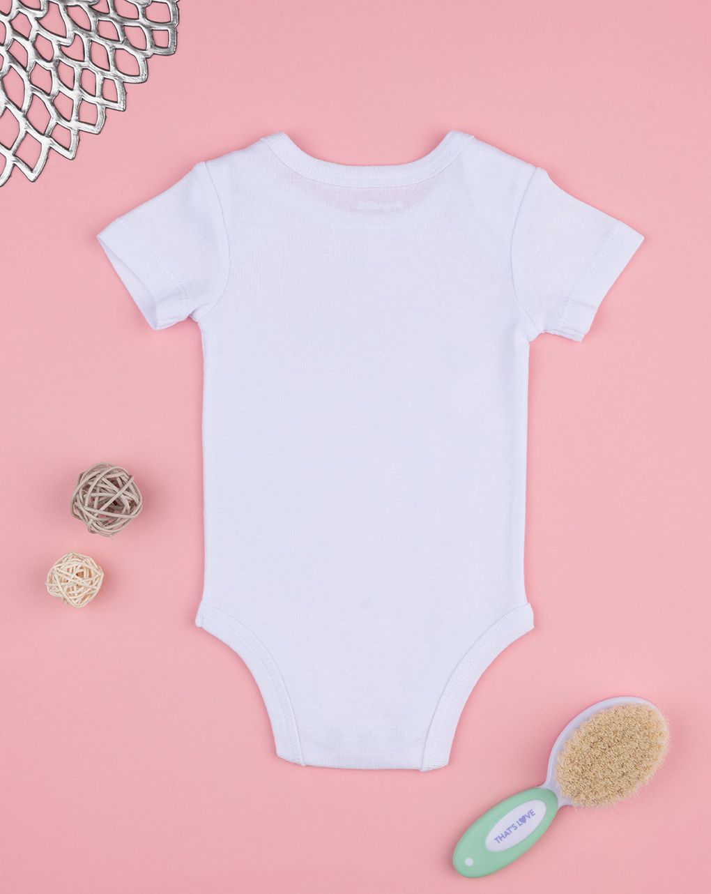 βρεφικό κορμάκι λευκό amore για κορίτσι - Prénatal