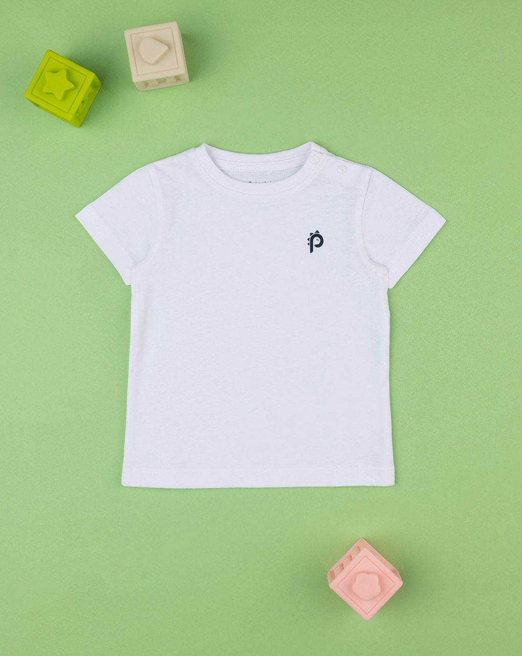 βρεφικό t-shirt λευκό p για αγόρι - Prénatal