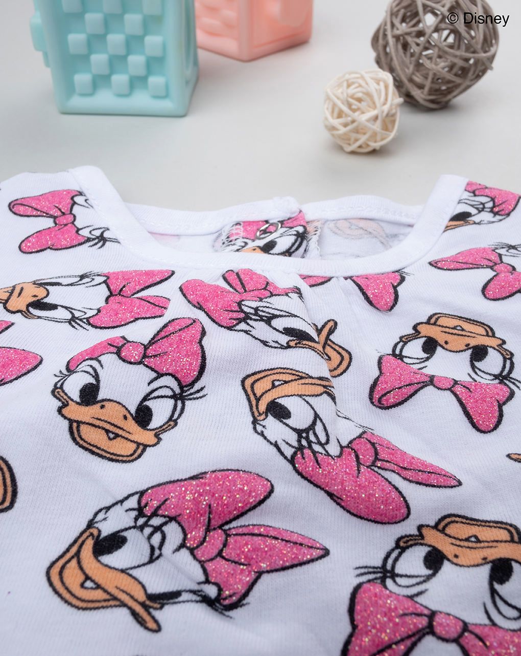 βρεφικό σετ t-shirt και σορτσάκι με τη daisy για κορίτσι - Prénatal