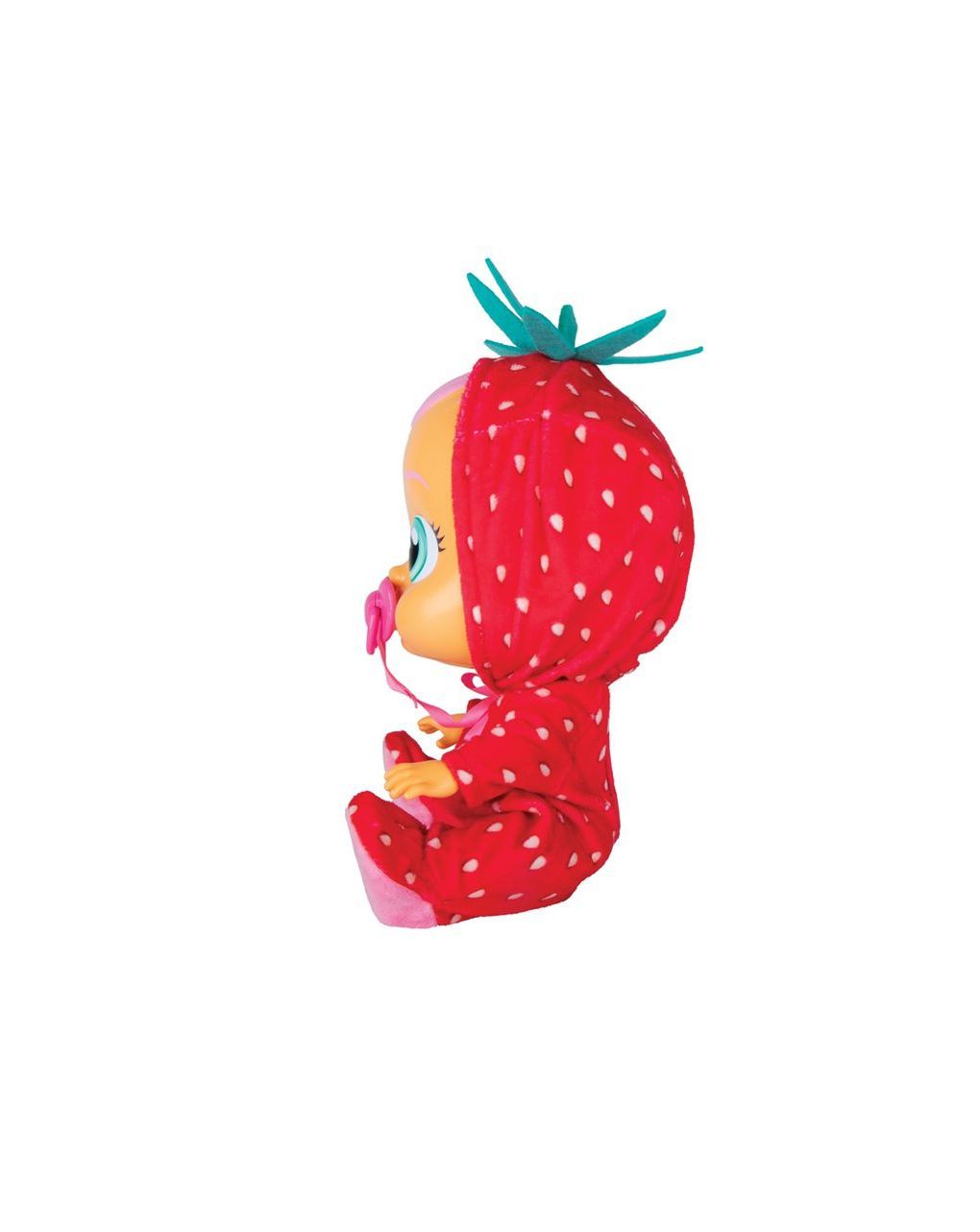Cry babies κλαψουλίνια tutti frutti ella διαδραστική κούκλα φράουλα 4104-93812 - Cry Babies