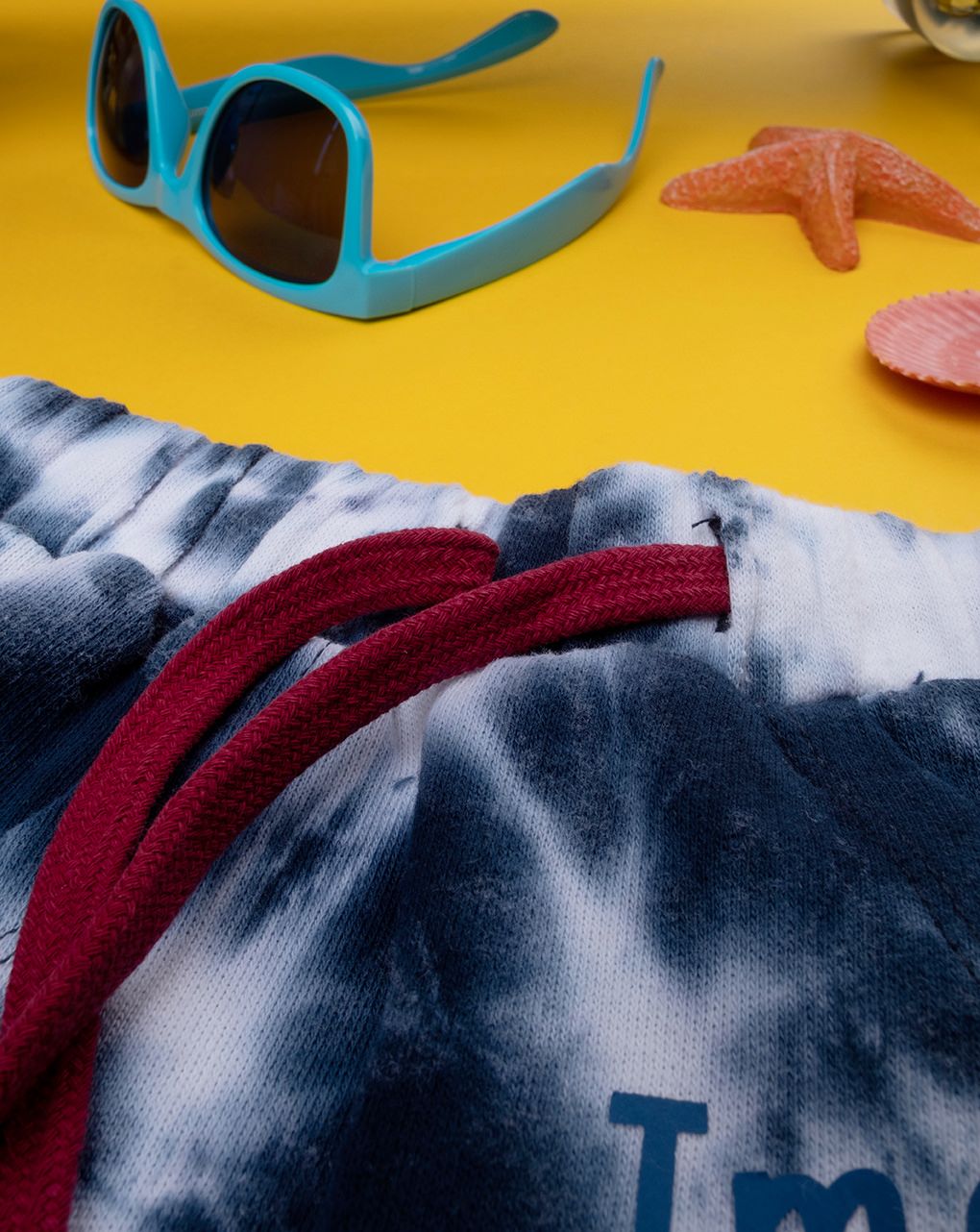 βρεφική βερμούδα tie&dye wild για αγόρι - Prénatal