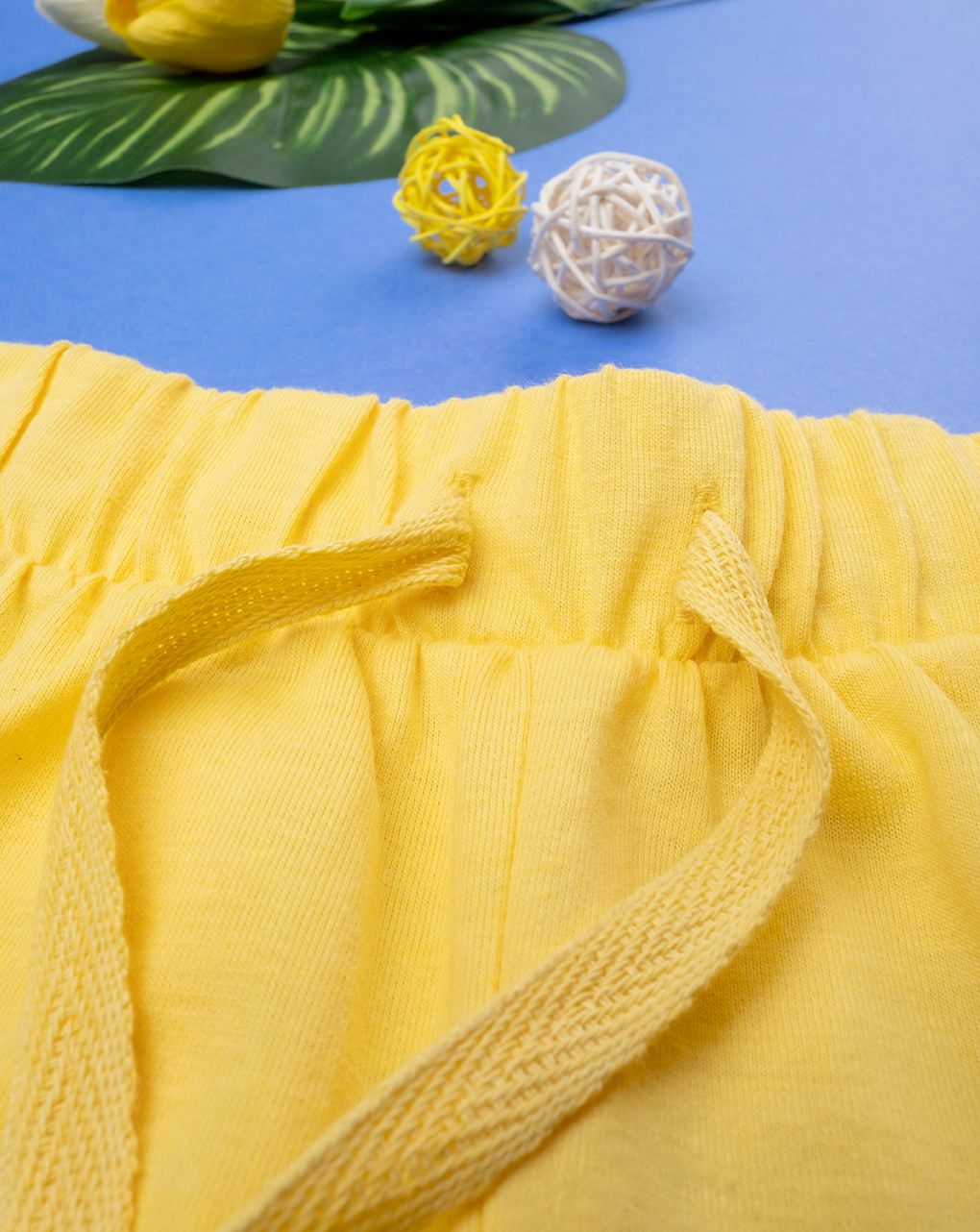 βρεφική βερμούδα κίτρινη για αγόρι - Prénatal