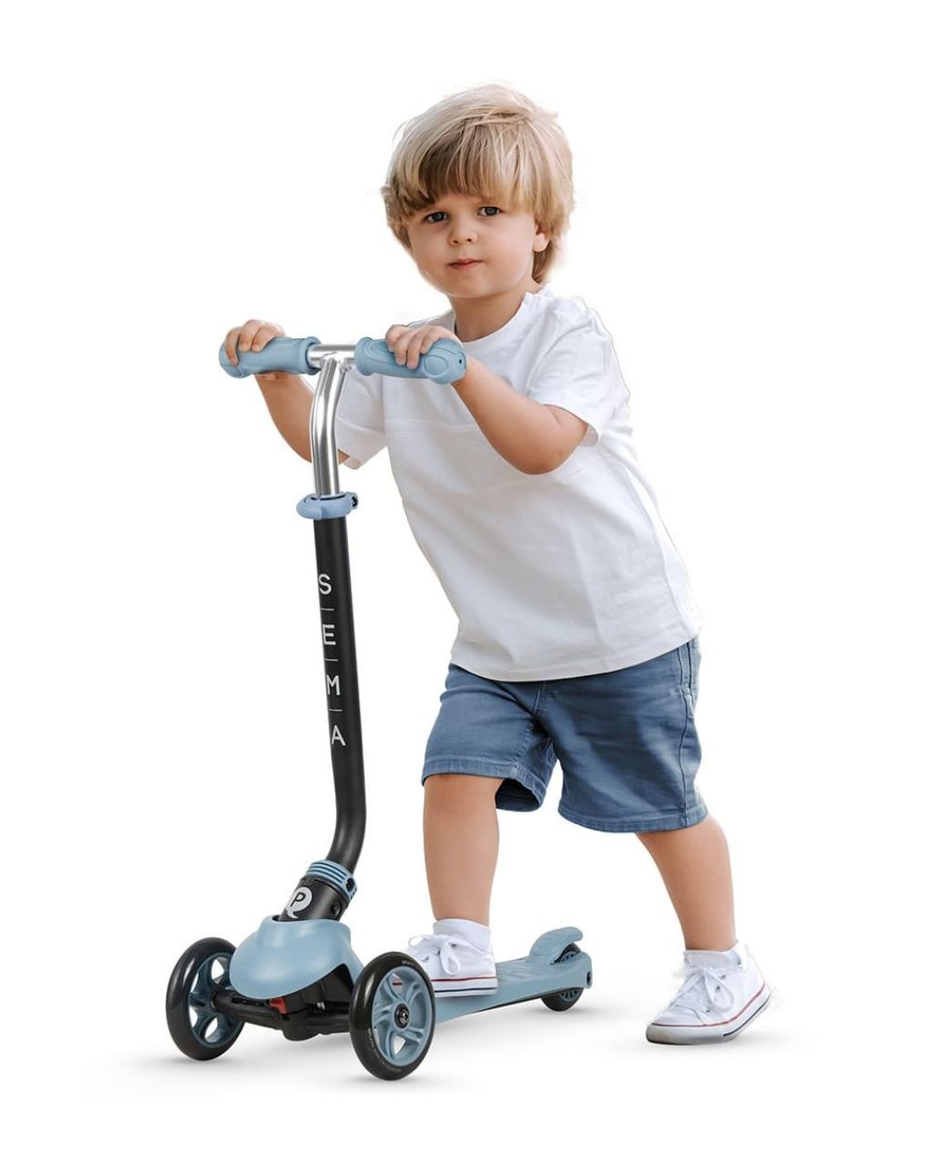 Qplay sema pearl μπλε - σπαστό πατίνι 01-1212066-02 - QPLAY