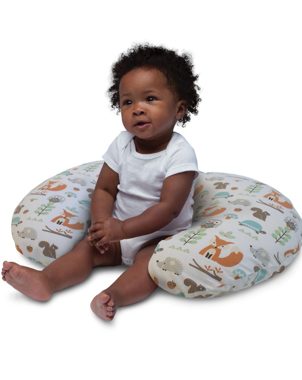 Chicco μαξιλάρι θηλασμού boppy 3 σε 1 modern woodland - Boppy