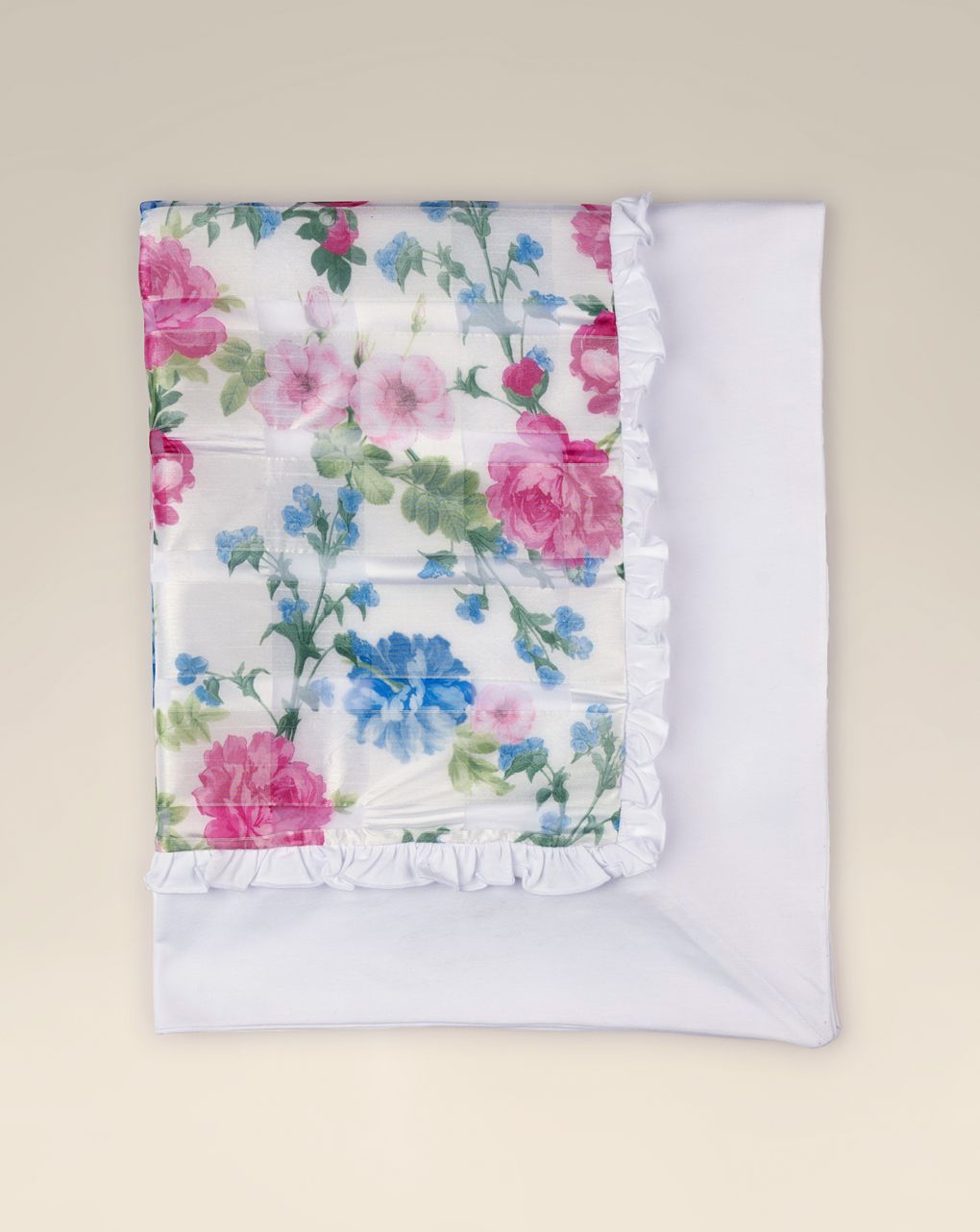 κουβέρτα για λίκνο/πορτ-μπεμπέ φλοράλ για κορίτσι - Prénatal