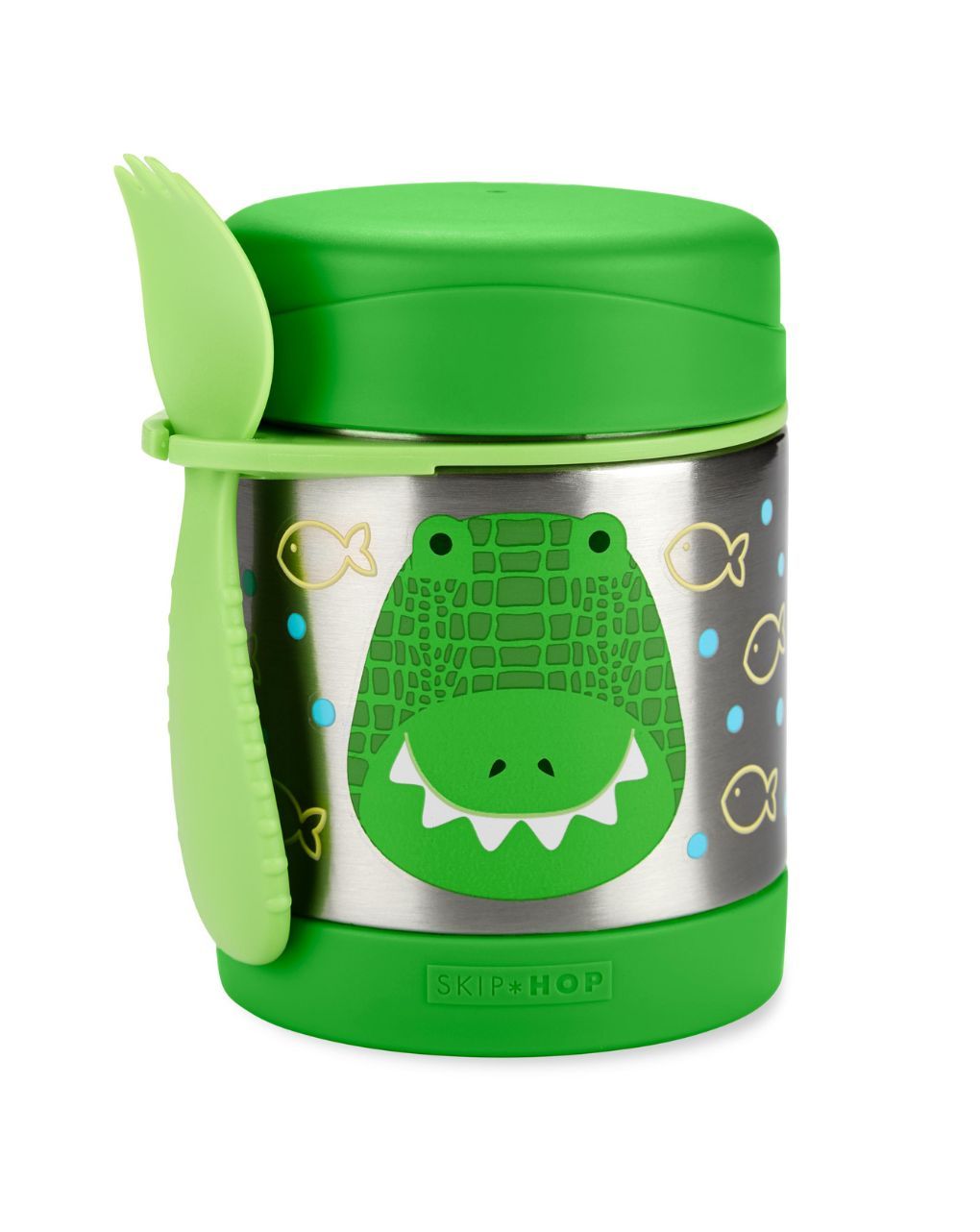 Skip hop zoo φαγητοδοχείο - θερμός 325ml crocodile 29-2903005-40 - SKIP HOP