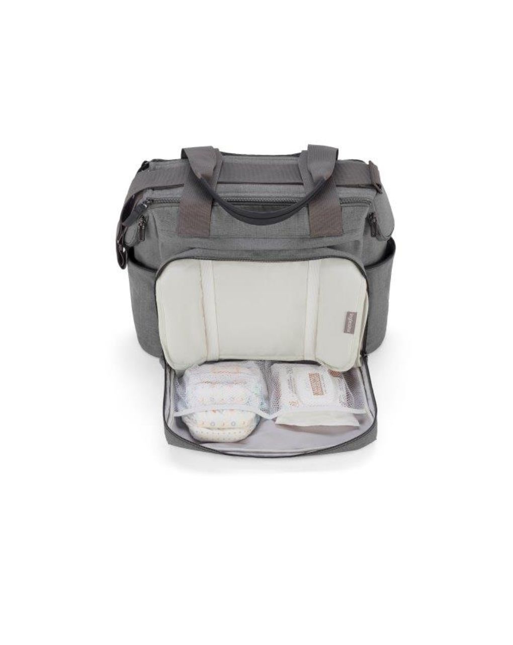 Inglesina τσάντα-αλλαξιέρα  dual bag aptica velvet grey - Inglesina