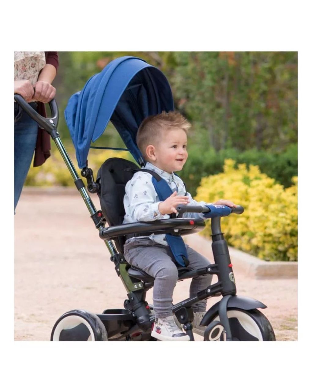 Qplay rito plus eva wheels τρίκυκλο ποδήλατο μαύρο 01-1212041-02 - QPLAY