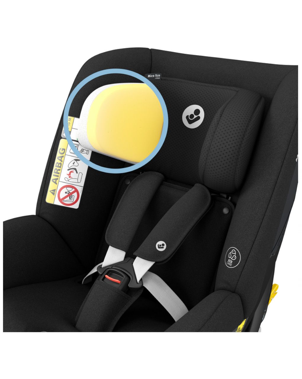 Maxi cosi κάθισμα αυτοκινήτου mica eco 360° i-size (61-105cm) authentic black - Maxi-Cosi