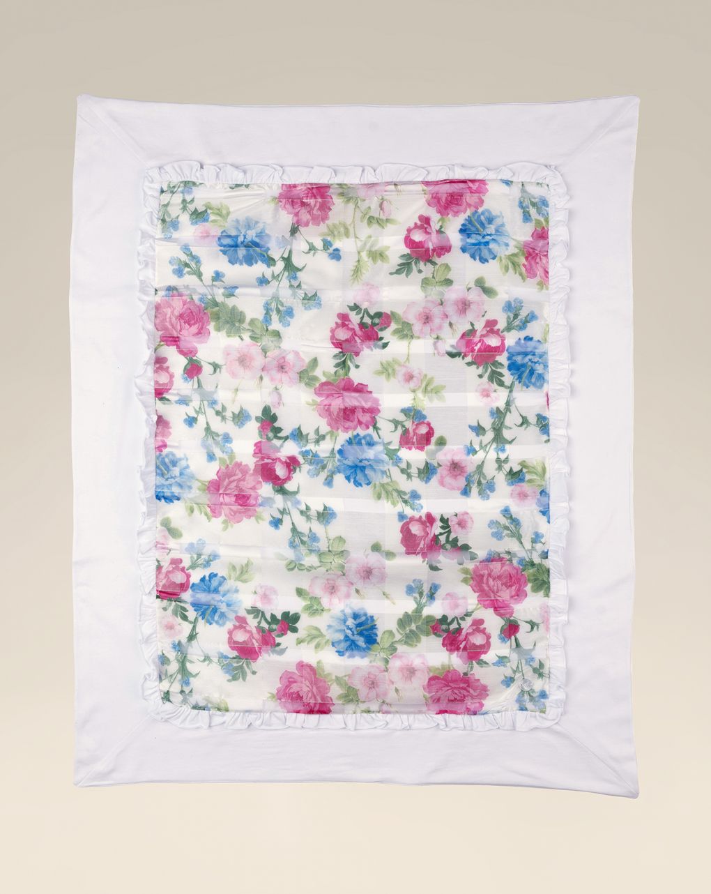 κουβέρτα για λίκνο/πορτ-μπεμπέ φλοράλ για κορίτσι - Prénatal