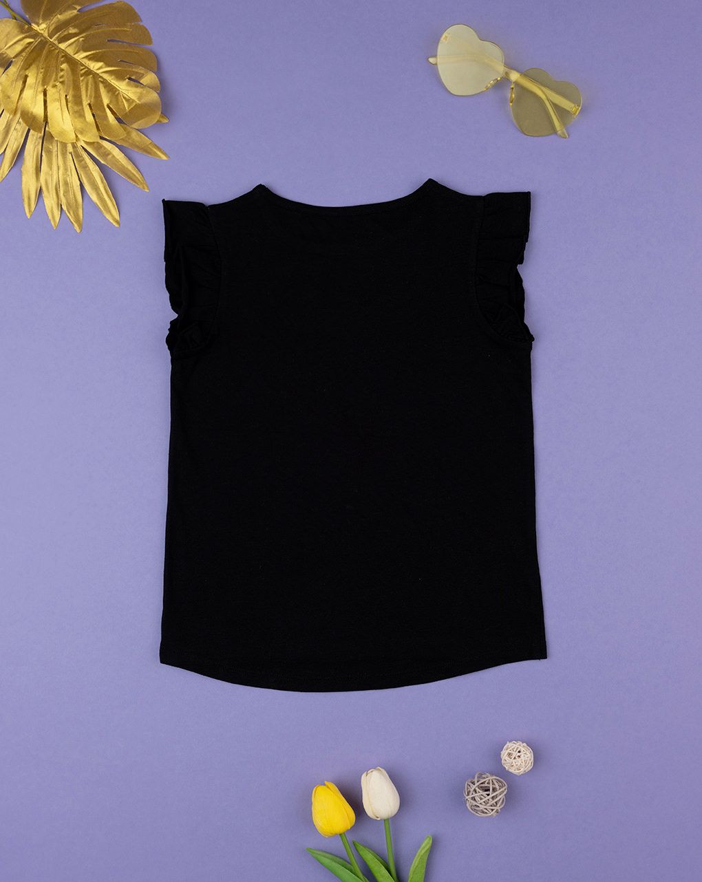 παιδικό t-shirt μαύρο sweet για κορίτσι - Prénatal