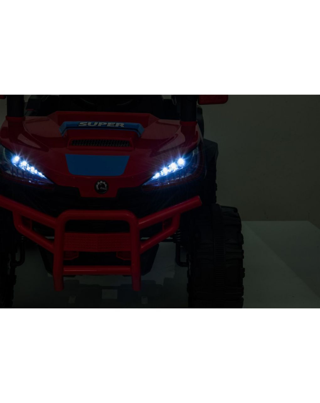 παιδικό ηλεκτροκίνητο αυτοκίνητο τζιπ 12v με τηλεκοντρόλ κόκκινο 017.903bcl - Zita Toys