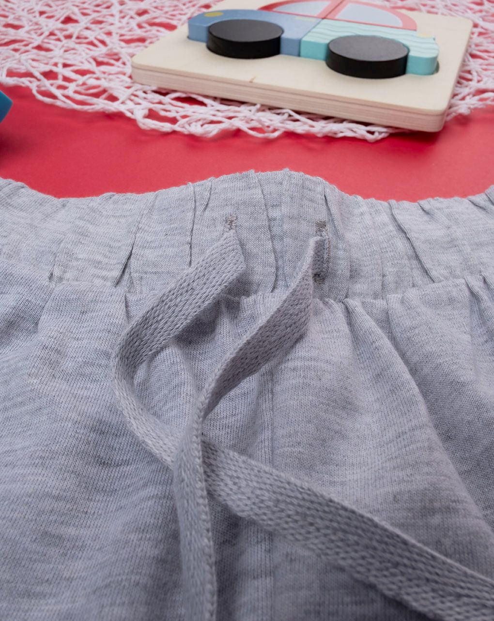 βρεφική βερμούδα γκρι για αγόρι - Prénatal