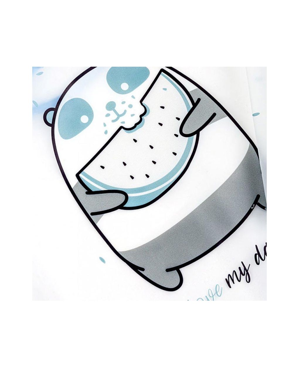 Akuku αδιάβροχη σαλιάρα με μανίκια πάντα - Akuku