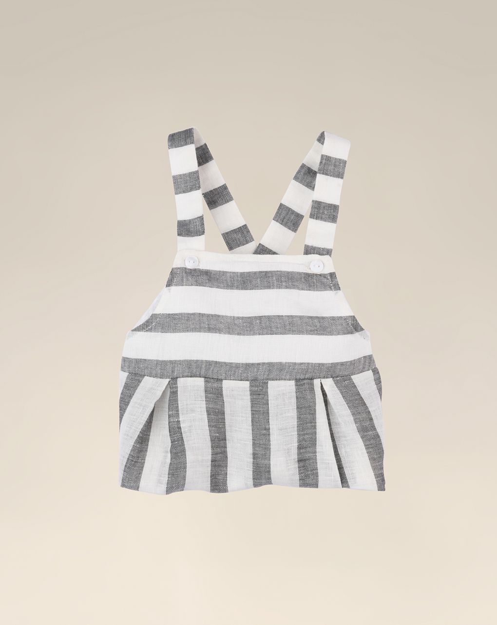 βρεφικό σετ t-shirt και σαλοπέτα ριγέ λινή για αγόρι - Prénatal