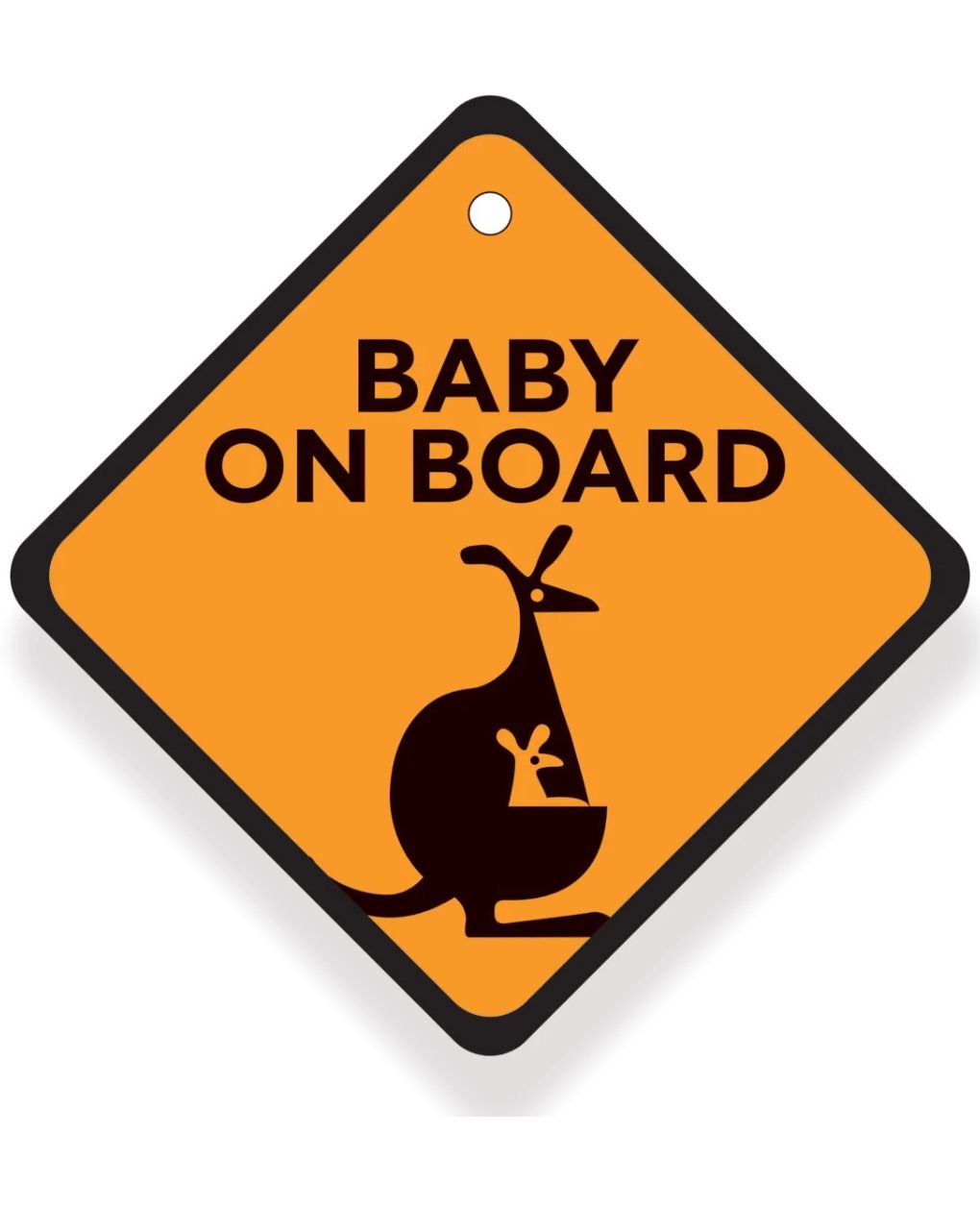 Babywise σήμα αυτοκινήτου baby on board bw007 - Babywise
