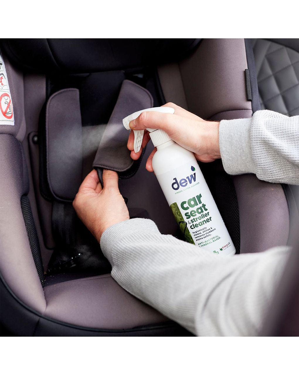 Dew καθαριστικό-απολυμαντικό καροτσιού/ καθίσματος αυτοκινήτου, χωρίς τοξικά χημικά, 500ml eco/1100200375 - Dew