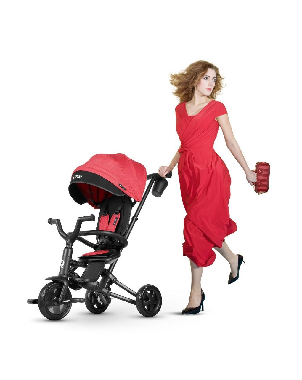 Qplay nova niello κόκκινο - σπαστό τρίκυκλο ποδηλατάκι 01-1212065-02 - QPLAY