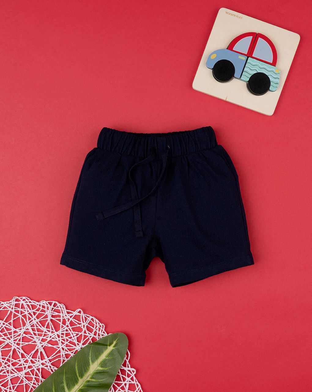 βρεφική βερμούδα μπλε για αγόρι