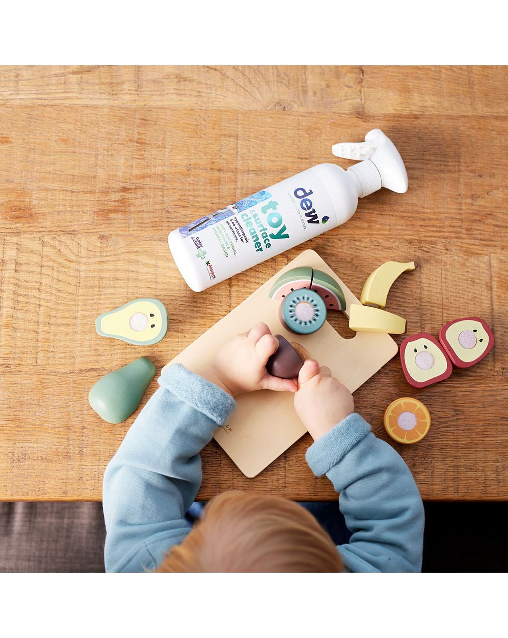 Dew καθαριστικό-απολυμαντικό παιχνιδιών, χωρίς τοξικά χημικά, 500ml eco/1100900359 - Dew