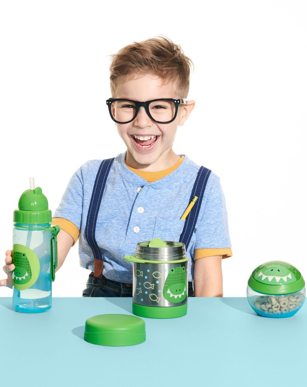 Skip hop zoo φαγητοδοχείο - θερμός 325ml crocodile 29-2903005-40 - SKIP HOP