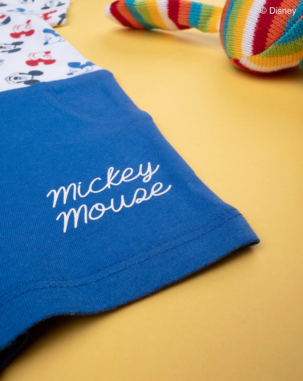 βρεφικό φορμάκι κοντό με το mickey για αγόρι - Prénatal