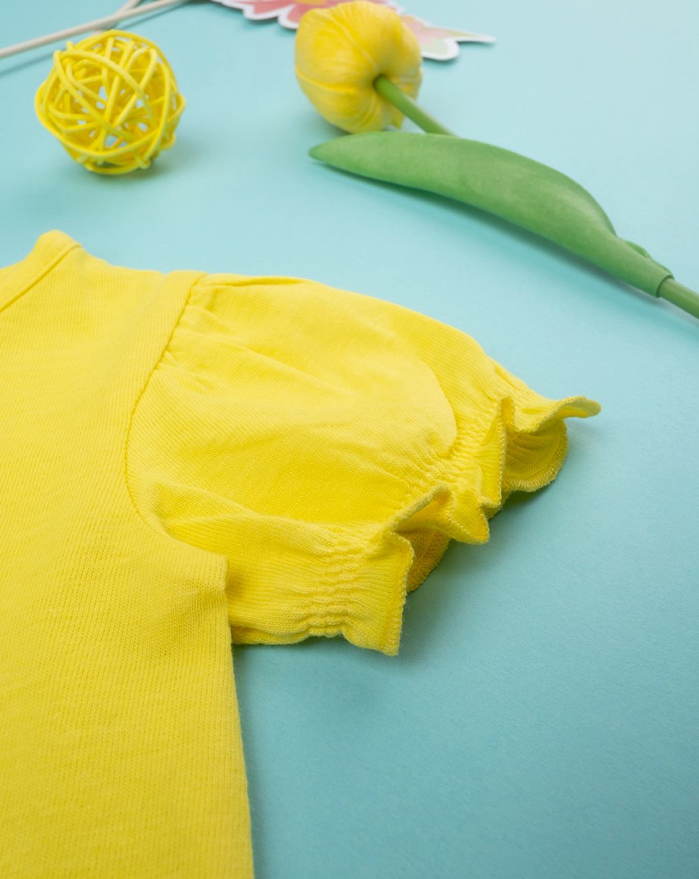 βρεφικό t-shirt κίτρινο p για κορίτσι - Prénatal