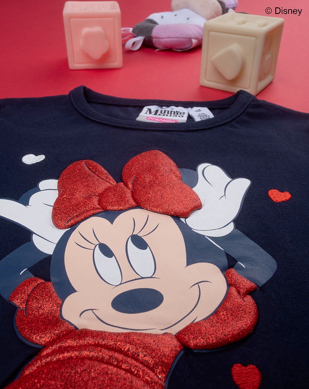 παιδική πιτζάμα κοντή με τη minnie για κορίτσι - Prénatal