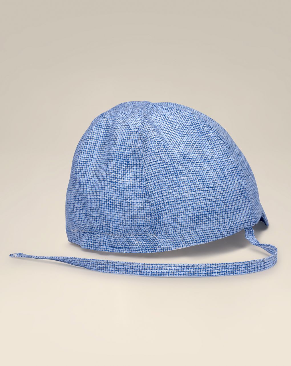 βρεφικό καπέλο μπλε λινό για αγόρι - Prénatal