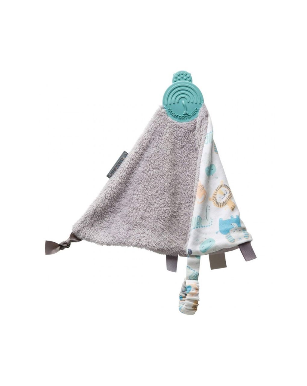 Cheeky chompers comfortchew animals, πανάκι αγκαλιάς με ενσωματωμένο μασητικό οδοντοφυΐας - Cheeky Chompers