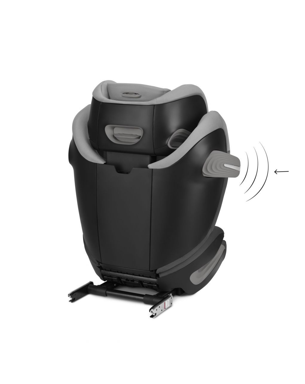 Cybex κάθισμα αυτοκινήτου solution s2 i-fix (100-150cm) lava grey - Cybex