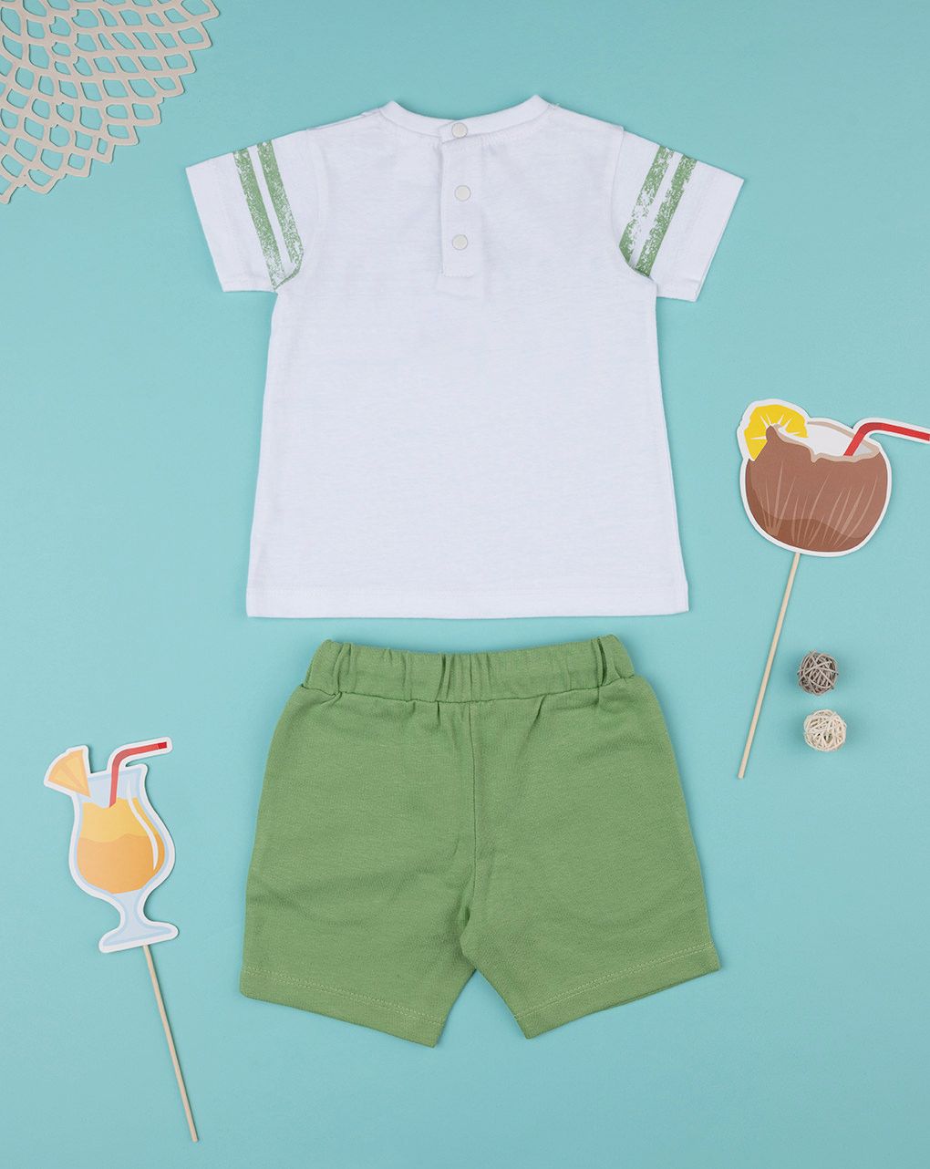 βρεφικό σετ t-shirt και σορτσάκι summer για αγόρι - Prénatal