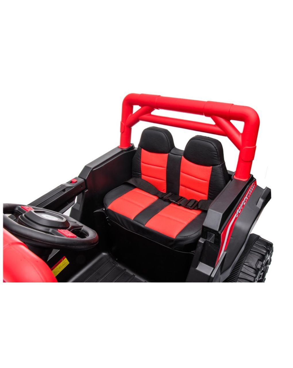 παιδικό ηλεκτροκίνητο αυτοκίνητο τζιπ 12v με τηλεκοντρόλ κόκκινο 017.903bcl - Zita Toys