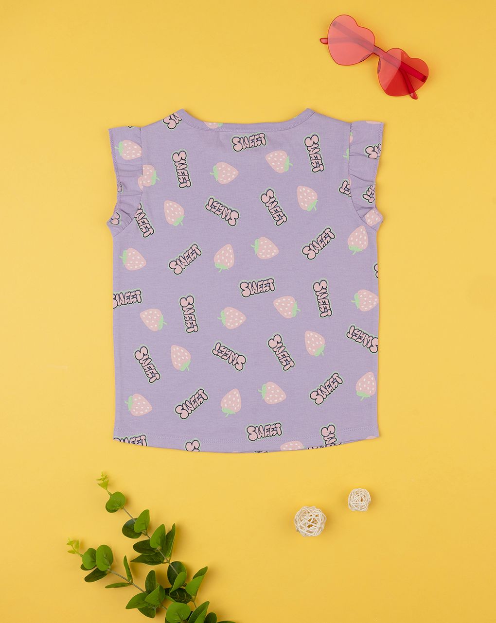 παιδικό t-shirt λιλά sweet για κορίτσι - Prénatal