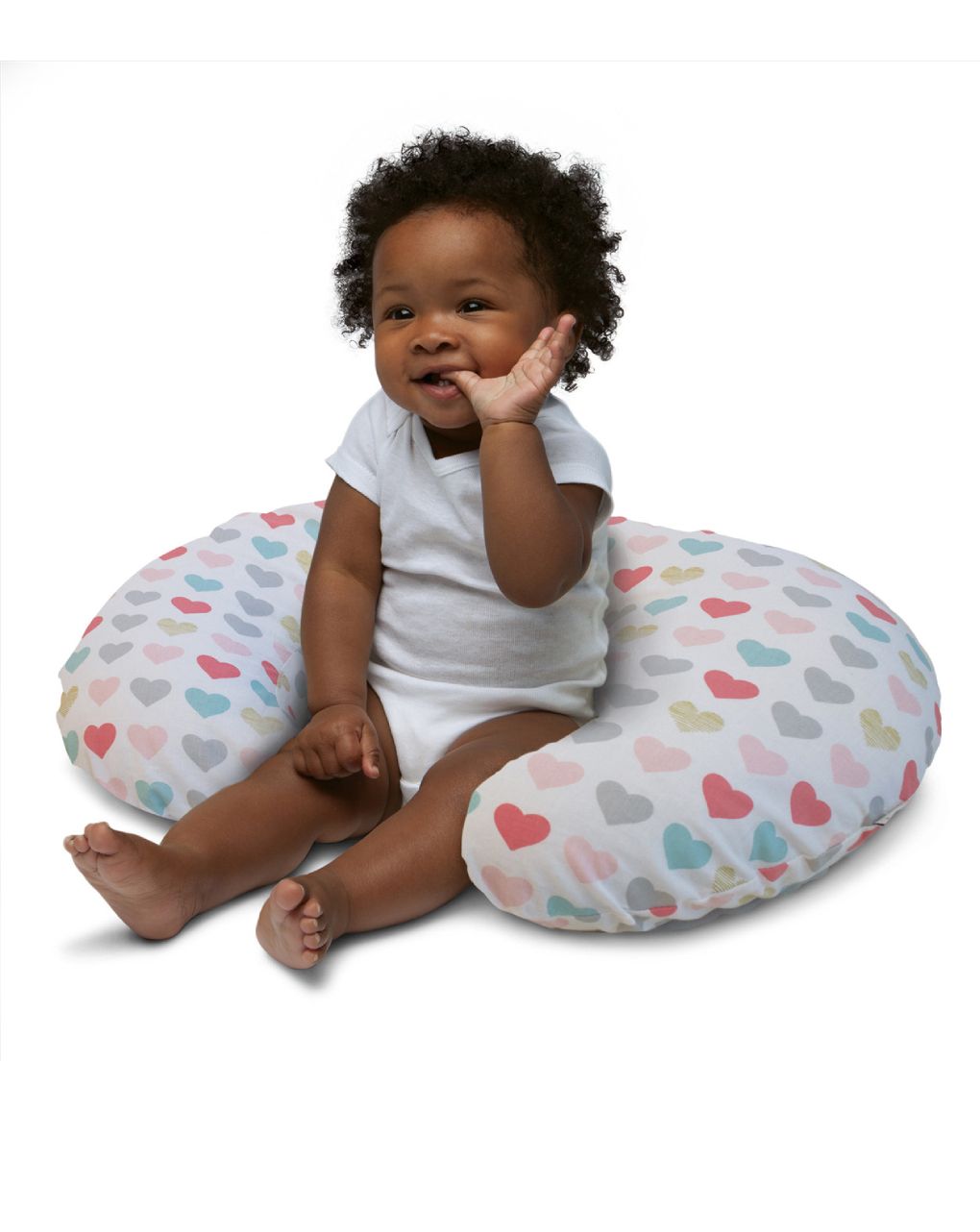 Chicco μαξιλάρι θηλασμού boppy 3 σε 1 hearts - Chicco