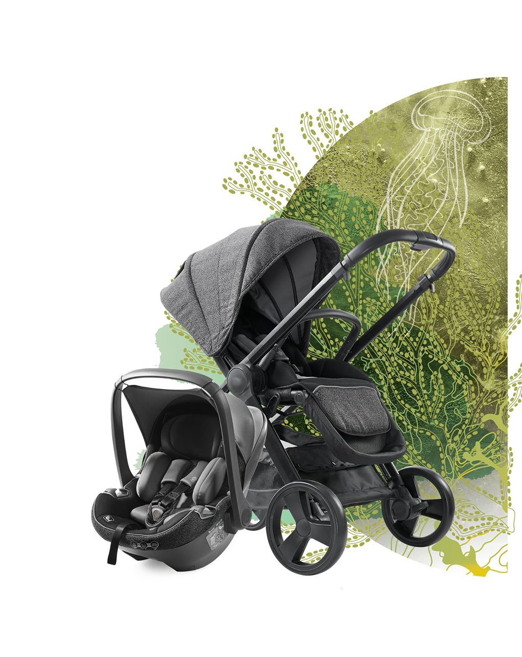 Dew καθαριστικό-απολυμαντικό καροτσιού/ καθίσματος αυτοκινήτου, χωρίς τοξικά χημικά, 500ml eco/1100200375 - Dew