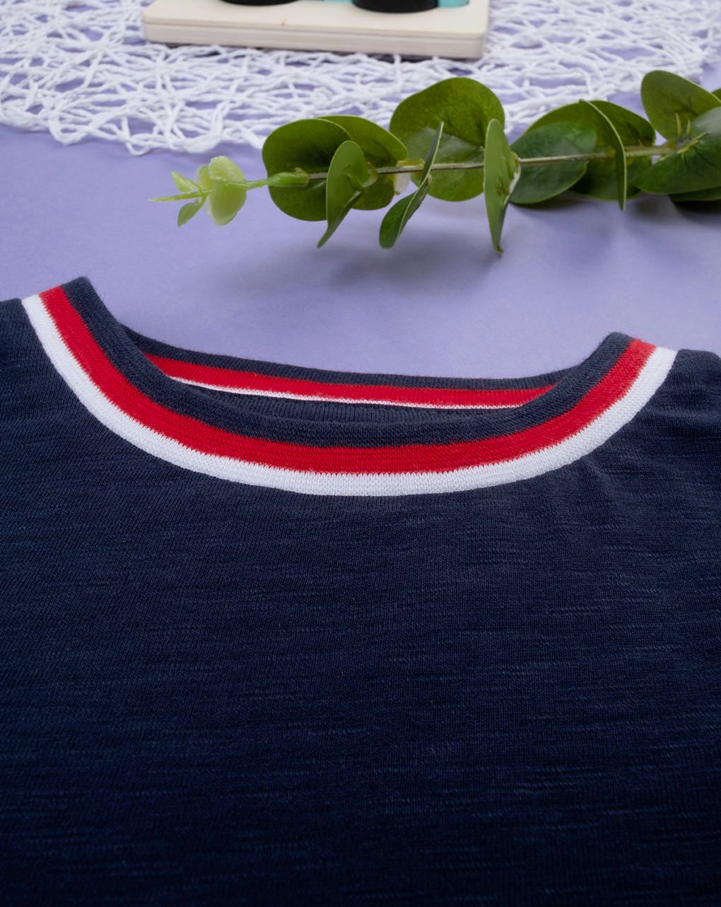 παιδικό t-shirt μπλε με ρίγες για αγόρι - Prénatal