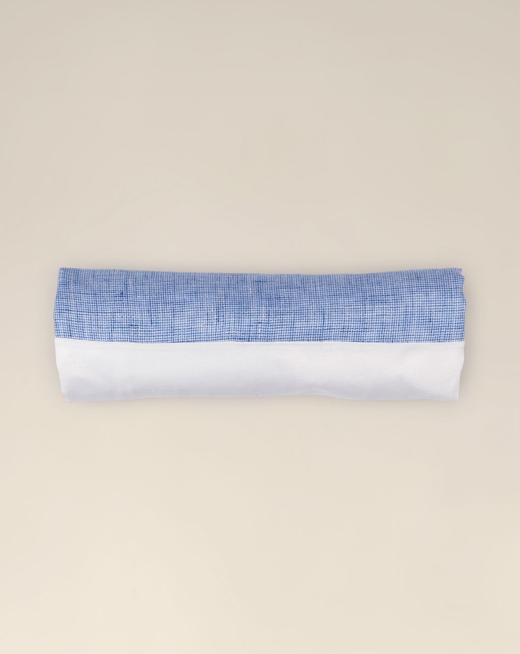 κουβέρτα για λίκνο/πορτ-μπεμπέ μπλε λινή για αγόρι - Prénatal