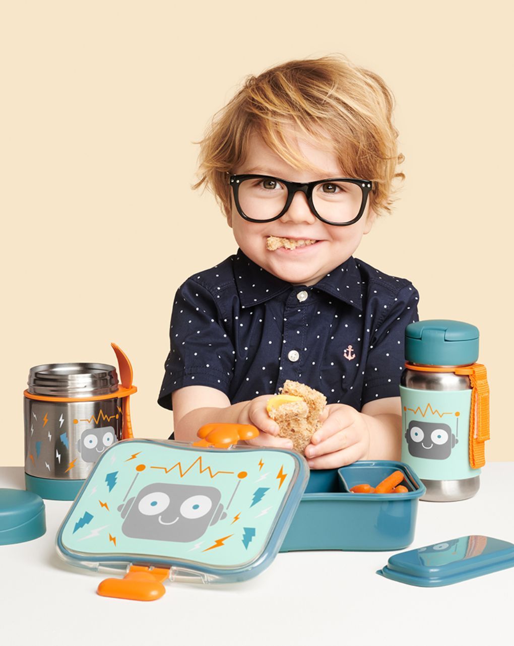 Skip hop spark style φαγητοδοχείο 700ml robot 29-2903035-04 - SKIP HOP