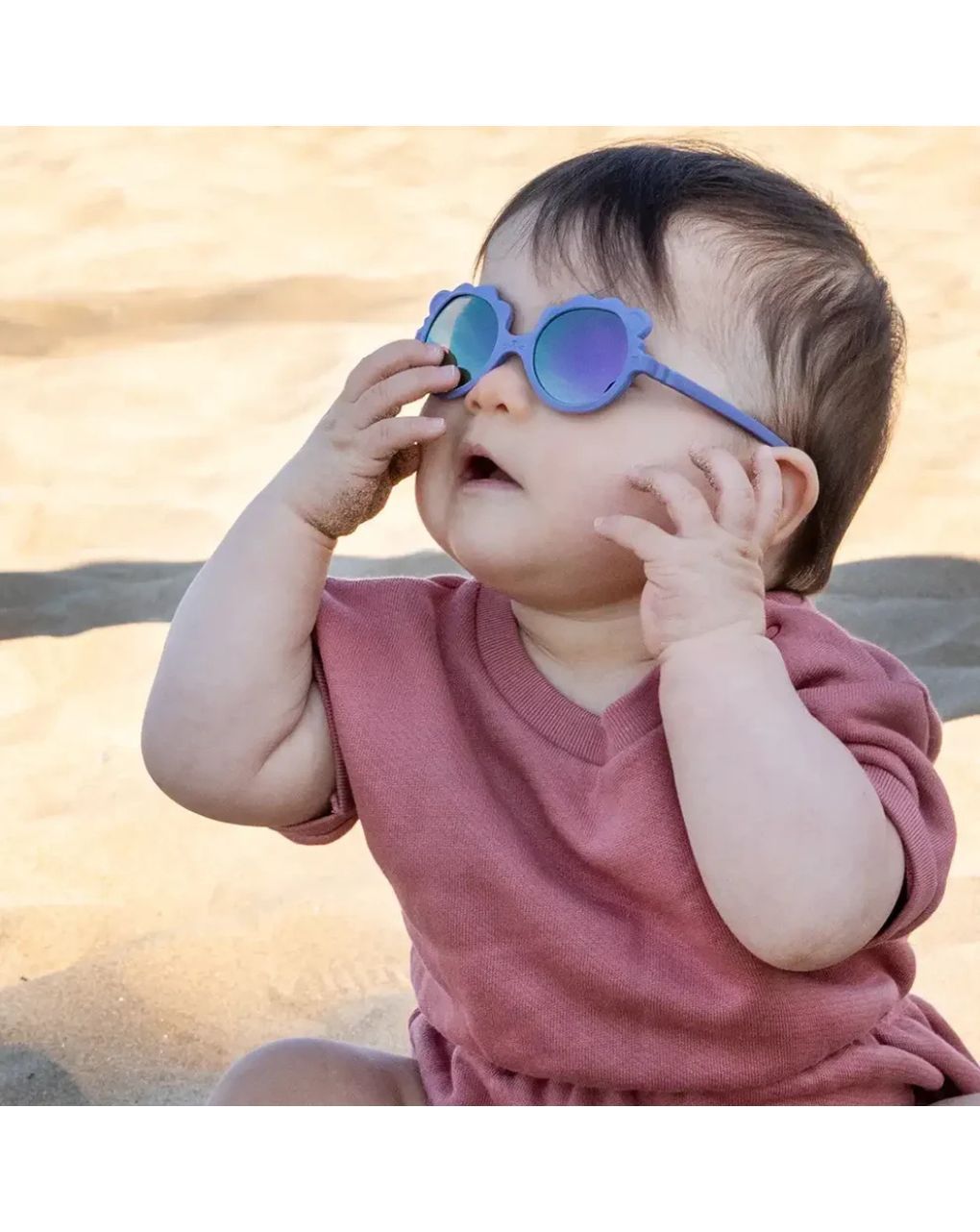 Kietla γυαλιά ηλίου lion 1-2 ετών lilac - kietla