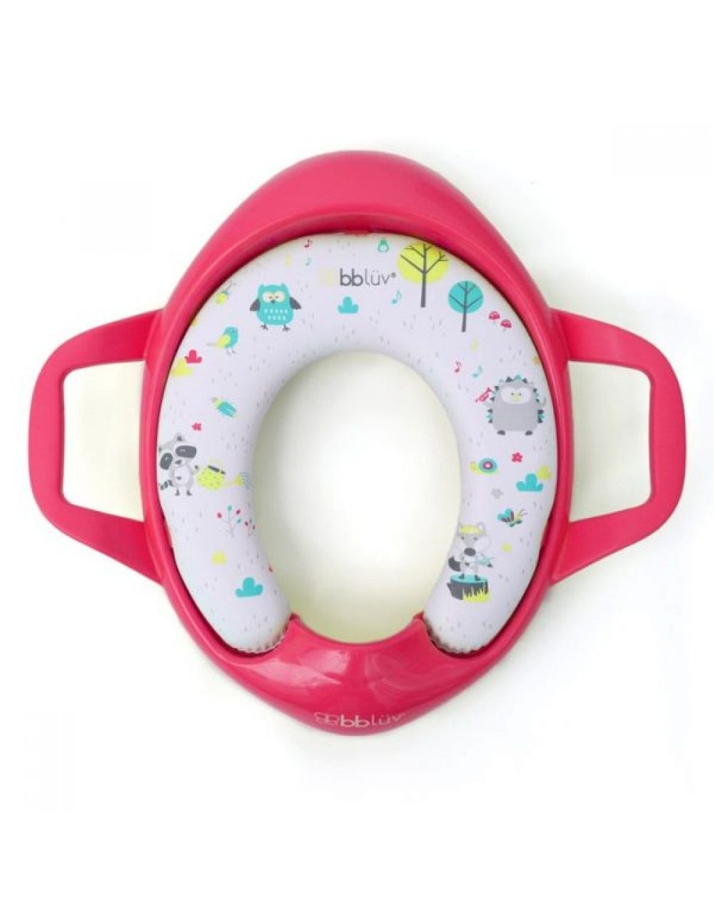 Bbluv παιδικό κάθισμα τουαλέτας poti με εύκαμπτη επιφάνεια pink b0112-p
